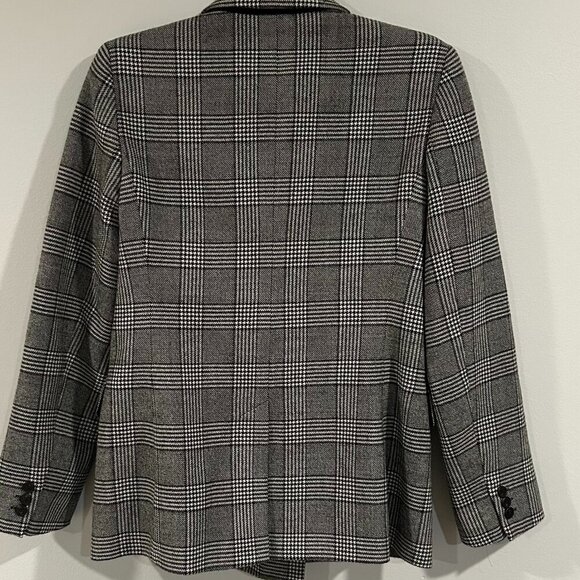 Weekend Max Mara Black and White Double-Breasted Blazer Size M - Picture 8 of 8